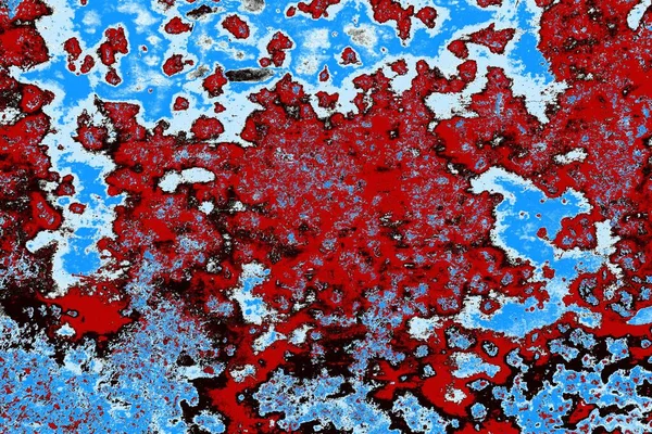 Çizik ve çatlaklarla metal doku