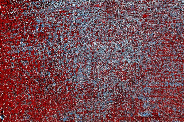 Red Blue Black Colored Grunge Wall Cracked Dated Texture Background — Stock Photo, Image