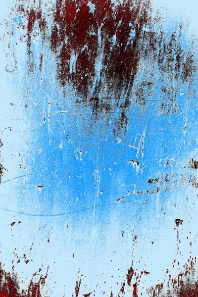 Çizik ve çatlaklarla metal doku