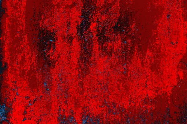 Kırmızı ve mavi renkli grunge duvar dokusu arkaplanı
