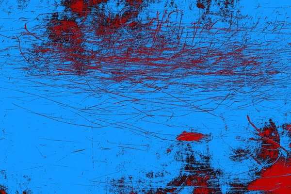 Çizik ve çatlaklarla metal doku