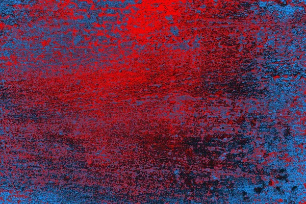 Kırmızı ve mavi renkli grunge duvar dokusu arkaplanı