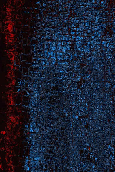 Koyu renkli ses, çatlak ve arkaplanı su sıçratan grunge duvar dokusu