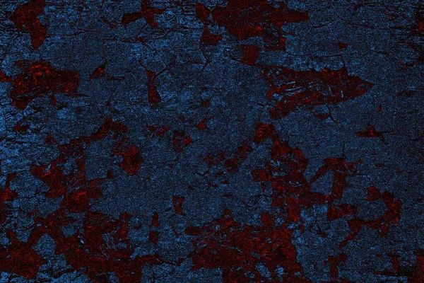 Koyu renkli ses, çatlak ve arkaplanı su sıçratan grunge duvar dokusu