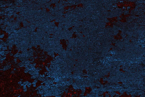 Koyu renkli ses, çatlak ve arkaplanı su sıçratan grunge duvar dokusu