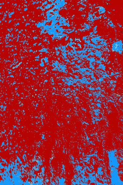 Kırık tarih arkaplanı olan kırmızı, mavi ve siyah grunge duvar