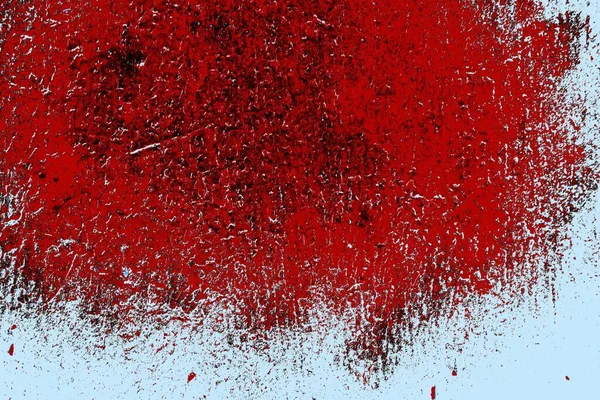 Kırık tarih arkaplanı olan kırmızı, mavi ve siyah grunge duvar
