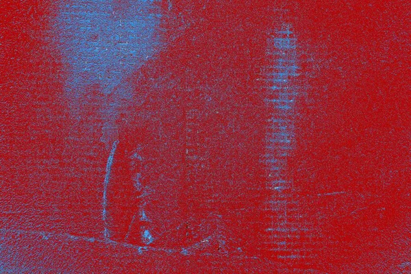 Kırık tarih arkaplanı olan kırmızı, mavi ve siyah grunge duvar