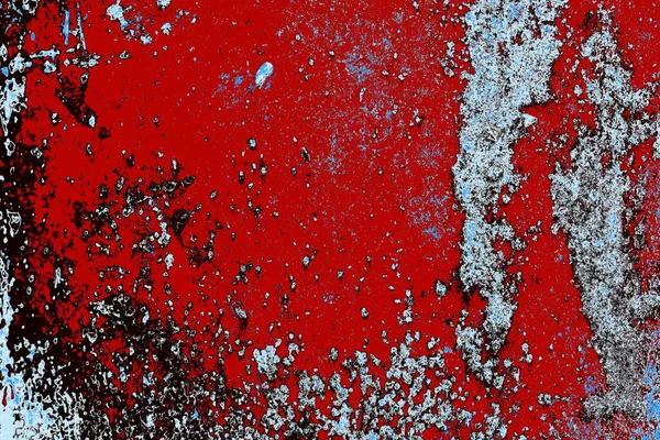 Fond Texture Mur Grunge Couleur Rouge Bleue Noire — Photo