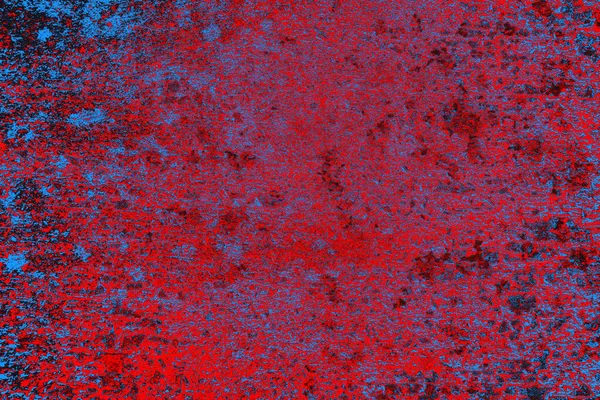 Kırmızı ve mavi renkli grunge duvar dokusu arkaplanı