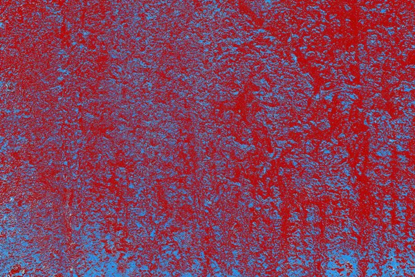 Червона Синя Чорна Кольорова Гранжева Стіна Тріщинами Датованої Текстури Фону — стокове фото