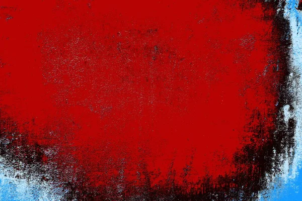 Κόκκινο Μπλε Και Μαύρο Χρώμα Grunge Τοίχο Υφή Φόντο — Φωτογραφία Αρχείου