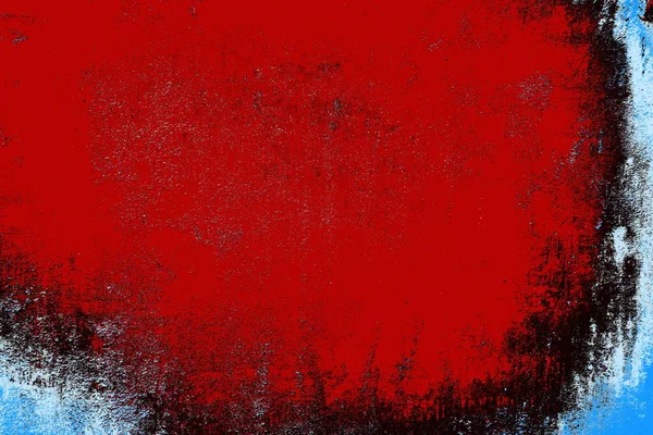 Fondo Textura Pared Grunge Color Rojo Azul Negro — Foto de Stock