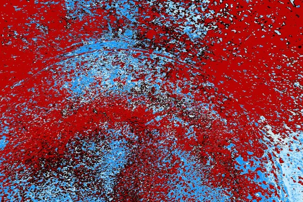 Duvar dokusu arkaplanı eski boyayla soyulmuş 