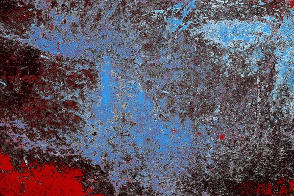 Çizik ve çatlaklarla metal doku