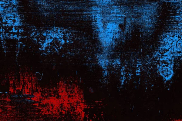 Koyu renkli ses, arka planda çatlaklar olan grunge duvar dokusu