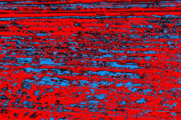 Неоновая Красно Синяя Текстура Стен Гранжа — стоковое фото