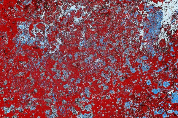 Dökülen boya paslı metal dokusu