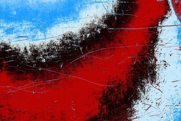 Çizik ve çatlaklarla metal doku