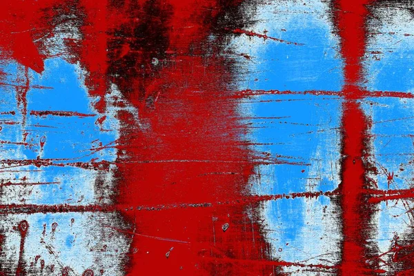 Çizik ve çatlaklarla metal doku