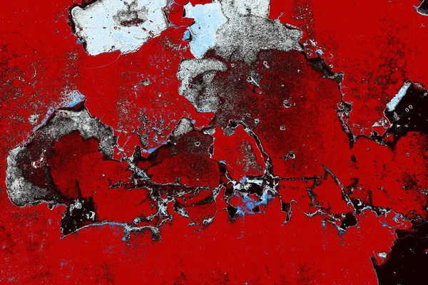 Dökülen boya paslı metal dokusu