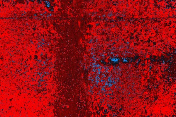 Fondo Textura Pared Grunge Color Rojo Azul Brillante — Foto de Stock