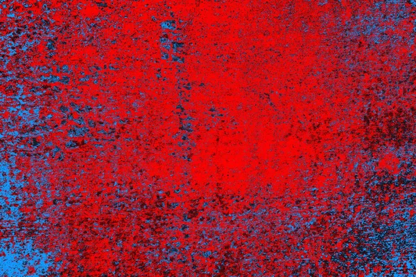 Kırmızı ve mavi renkli grunge duvar dokusu arkaplanı