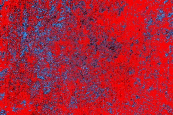 Neon Rosso Blu Grunge Parete Texture Sfondo — Foto Stock