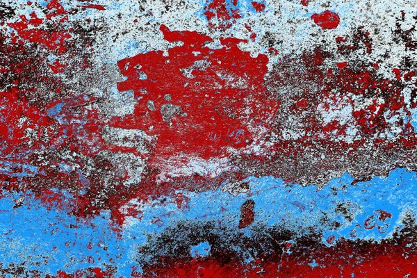 Çizik ve çatlaklarla metal doku