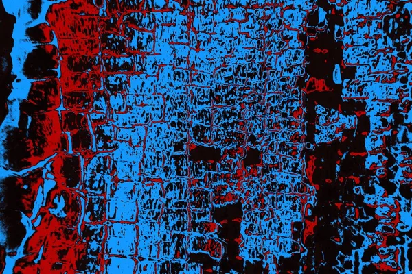 Çizik ve çatlaklarla metal doku