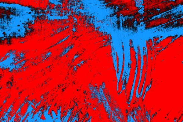 Vermelho Carmesim Azul Colorido Grunge Parede Textura Fundo — Fotografia de Stock