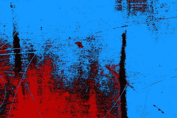 Çizik ve çatlaklarla metal doku