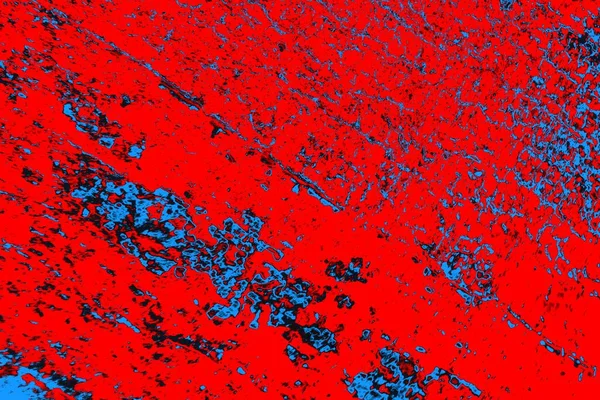 Neon kırmızı ve mavi renkli grunge duvar dokusu arkaplanı