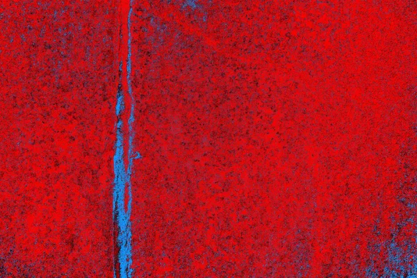 Neon kırmızı ve mavi renkli grunge duvar dokusu arkaplanı