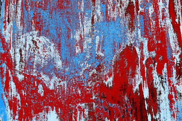 Çizik ve çatlaklarla metal doku