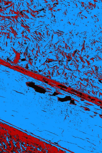 Çizik ve çatlaklarla metal doku