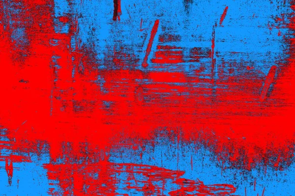 Fondo Textura Pared Grunge Color Rojo Azul Neón —  Fotos de Stock