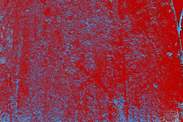 Kırık tarih arkaplanı olan kırmızı, mavi ve siyah grunge duvar