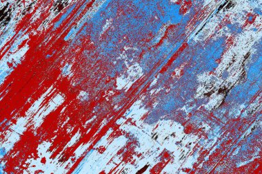 Çizik ve çatlaklarla metal doku