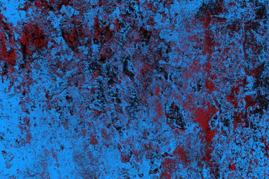 Çizik ve çatlaklarla metal doku