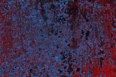 Çizik ve çatlaklarla metal doku