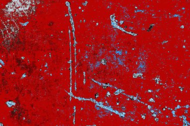 Duvar dokusu arkaplanı eski boyayla soyulmuş 