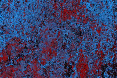 Çizik ve çatlaklarla metal doku