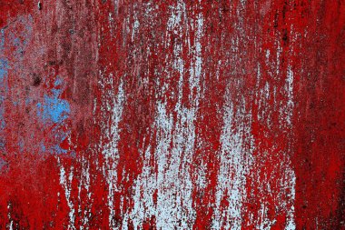 Çizik ve çatlaklarla metal doku