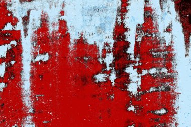 Çizik ve çatlaklarla metal doku