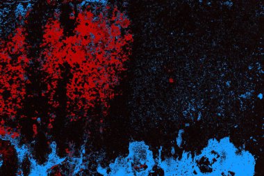 Çizik ve çatlaklarla metal doku