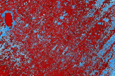 Duvar dokusu arkaplanı eski boyayla soyulmuş 