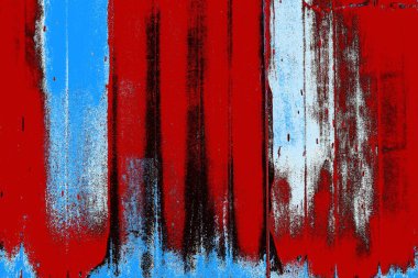 Çizik ve çatlaklarla metal doku