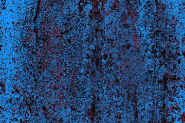 Çizik ve çatlaklarla metal doku