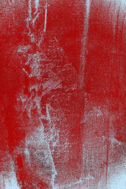 Kırık tarih arkaplanı olan kırmızı, mavi ve siyah grunge duvar